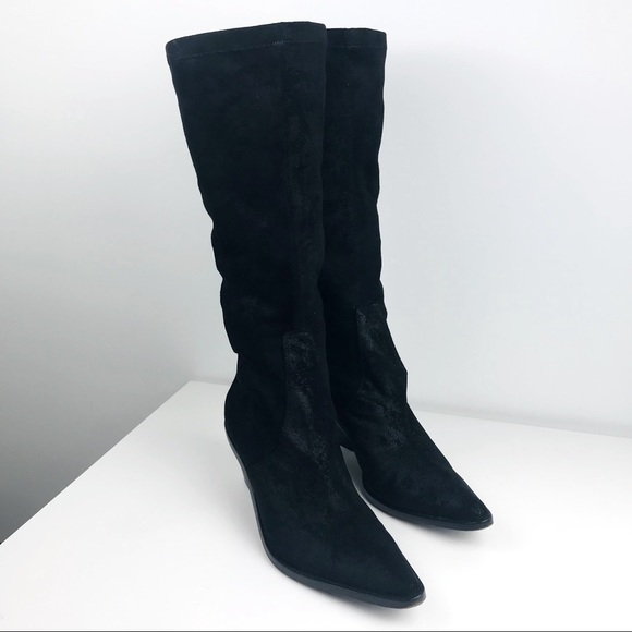 Donald J. Pliner Shoes - Donald J. Pliner Black Jokla Stretch Boots